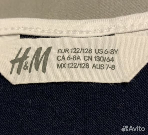 Летнее платье для девочки 122-128 H&M