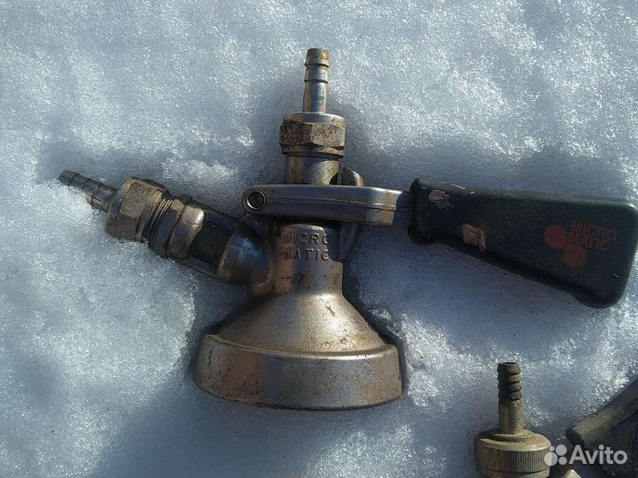 Кран на кегу микроматик