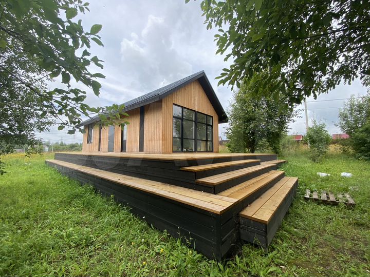 Дом 80 м² на участке 5 сот.