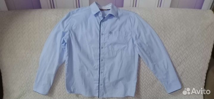 Школьные рубашки, жилетки р. 140-152