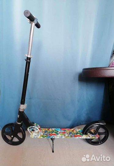 Двухколесный самокат цветной новый