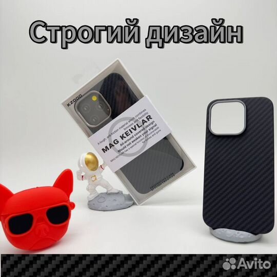 Карбоновый чехол iPhone 12,13,14,15