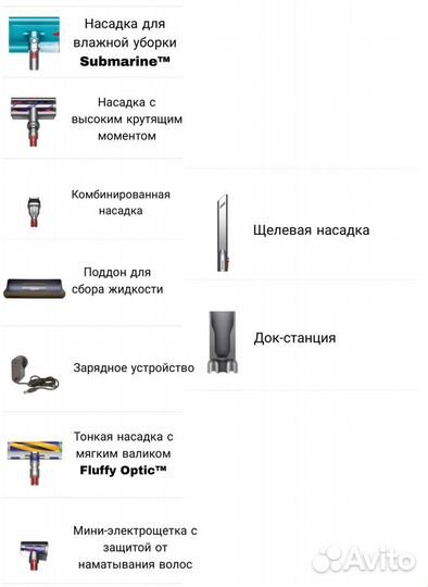 Dyson V15s Detect Submarine Вертикальный пылесос