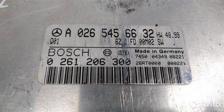 Эбу двс mersedesbenz W210 E 00-02г 1236-с-оем