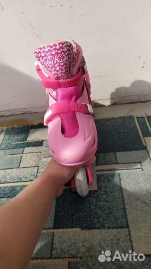 Роликовые коньки детские раздвижные