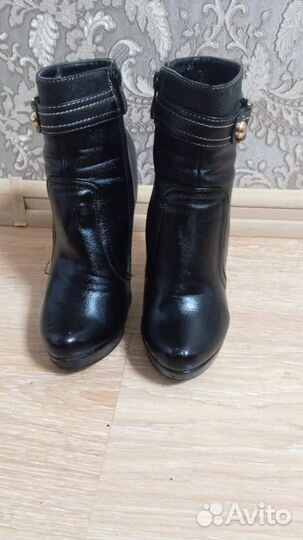 Ботильоны,35 р кожзам