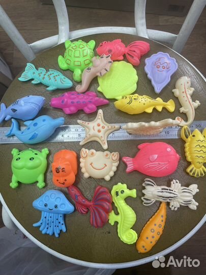 Рыбы для магнитной рыбалки, детская рыбалочка