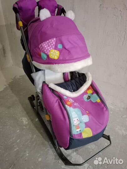 Коляска санки Ника