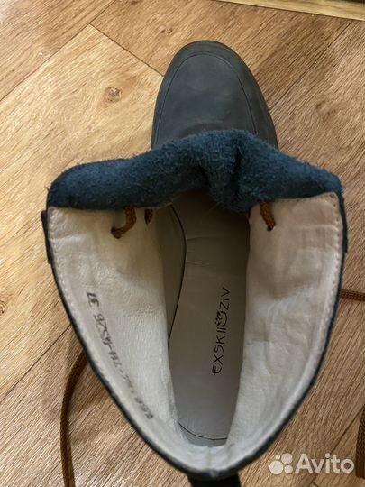 Ботинки замшевые женские 37