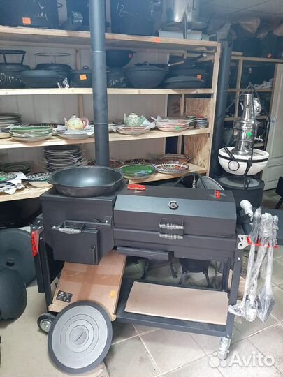 Печь-мангал-барбекю-казан - комплекс