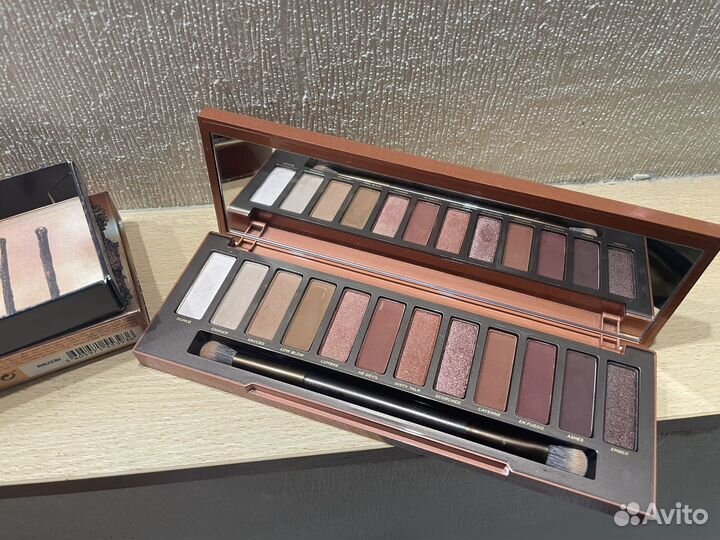 Палетка теней urban decay naked heat