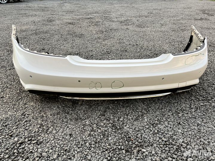 Бампер задний мерседес w218 цвет 799U