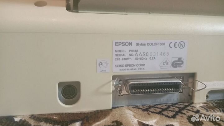 Японский epson stylus color 600