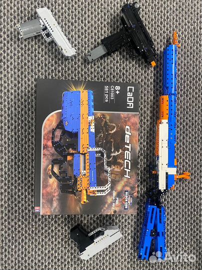 Лего конструктор автомат (p90)