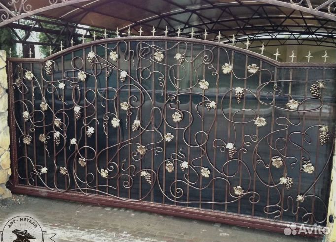 Ворота из металла 6м