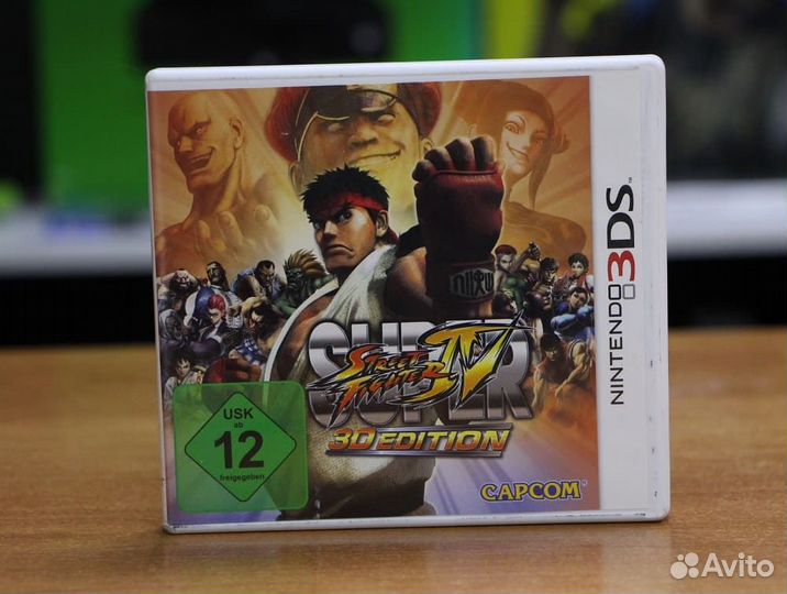 Street Fighter 4 (3DS, англ, бу)