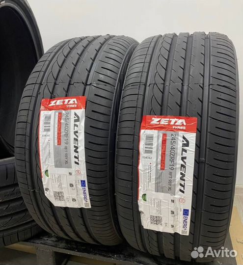 Zeta Alventi 275/35 R19 и 245/40 R19 98Y