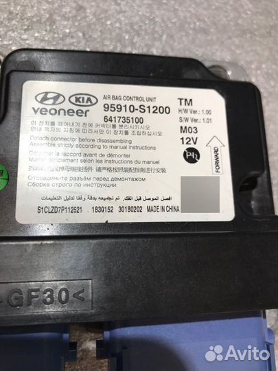 Блок управления Hyundai Santa Fe 4 TM D4HB 2018