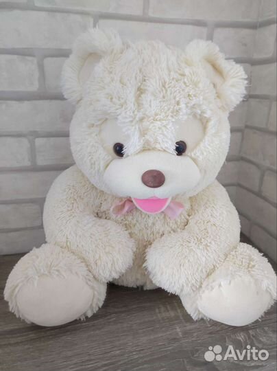 Плюшевый медведь 55х40 б/у