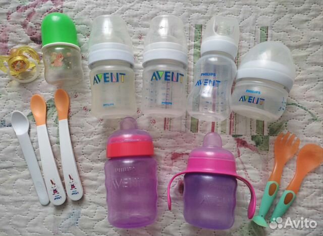 Бутылочки для кормления avent