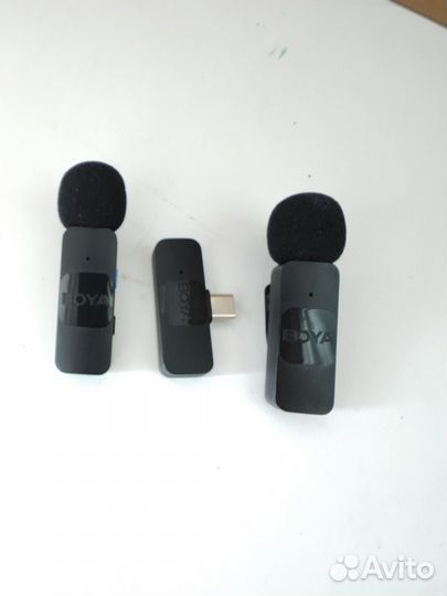 Boya BY-V2 петличный беспроводной микрофон