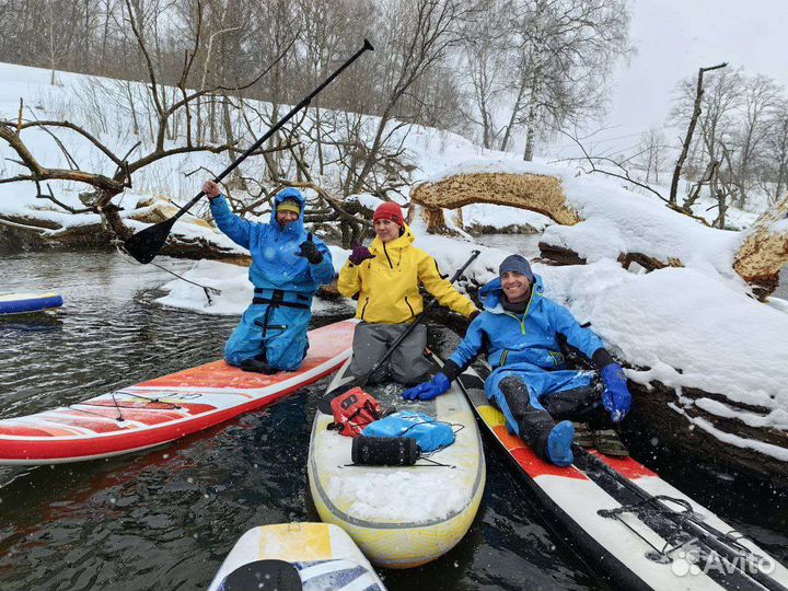 Сплавы на сап досках, байдарках (каяках)