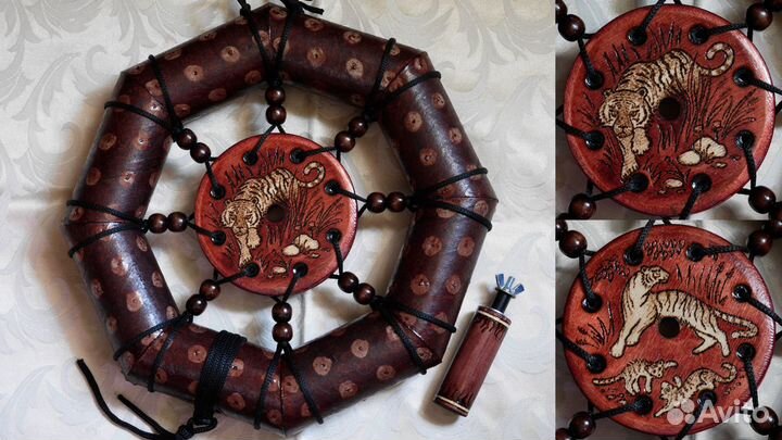 Рейнстик (посох дождя) прямой и круглый на заказ