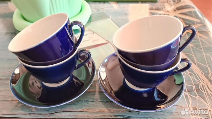 Посуда СССР, статуэтки гжель, коллекционирование