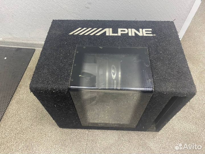 Сабвуфер автомобильный Alpine Sbg 1244br