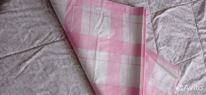 Отрез ткани лен СССР