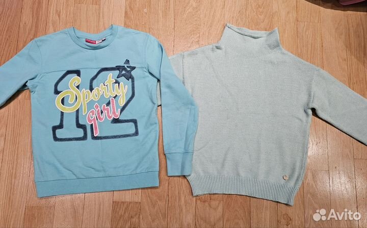 Пакетом Толстовка джемпер 128р