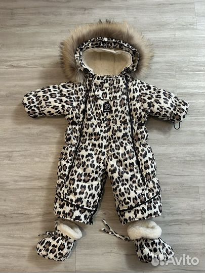 Зимний комбинезон для девочки 68 74
