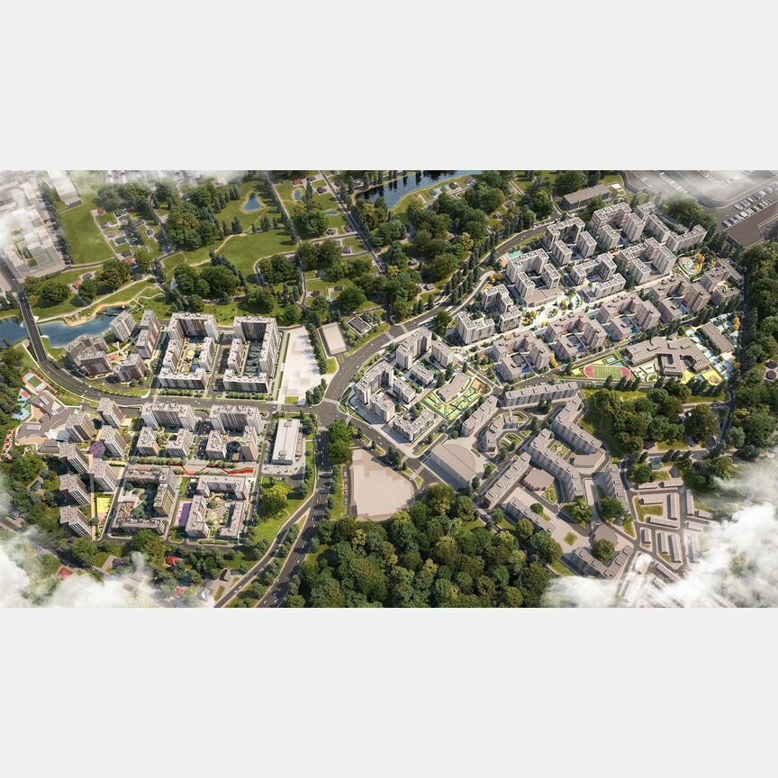 3-к. квартира, 83,5 м², 3/16 эт.