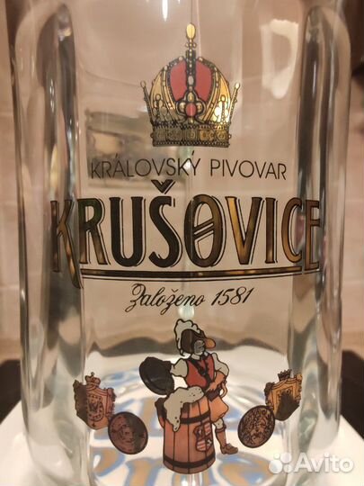 Krusovice Dzbanek Praha Коллекционная кружка