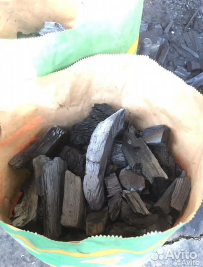 Древесный уголь 10 кг