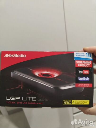 Карта видеозахвата Avermedia lgp lite для стрима