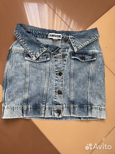 Юбка джинсовая HM&Moschino