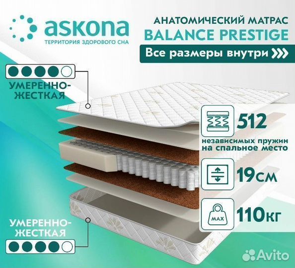 Матрас новый ортопедический от фабрики