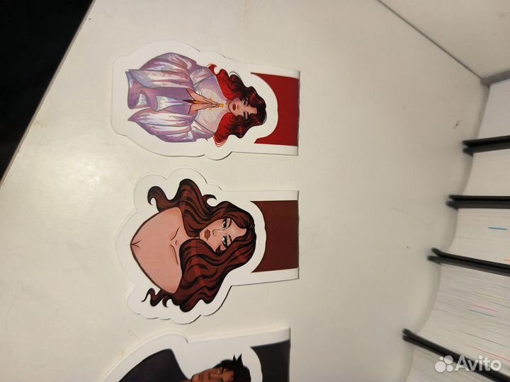 Книжные магнитные закладки