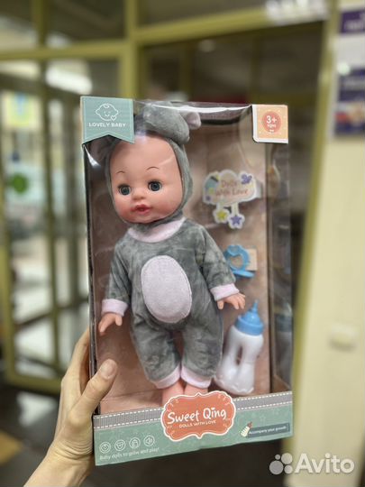 Кукла пупс новая