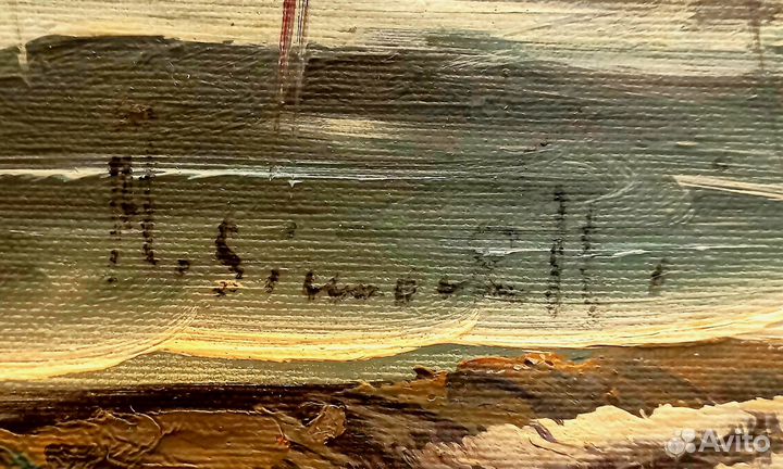 Старая картина,Италия