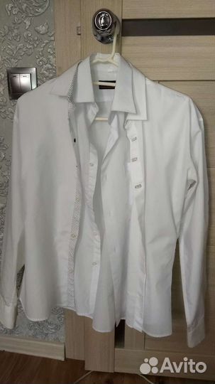 Рубашки на мальчика подростка 2 штуки