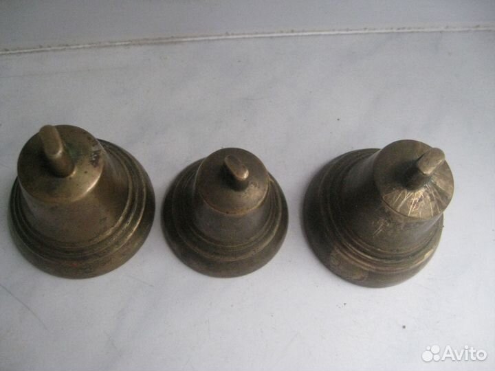 Колокольчик СССР бронза