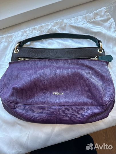Сумка натуральная кожа furla