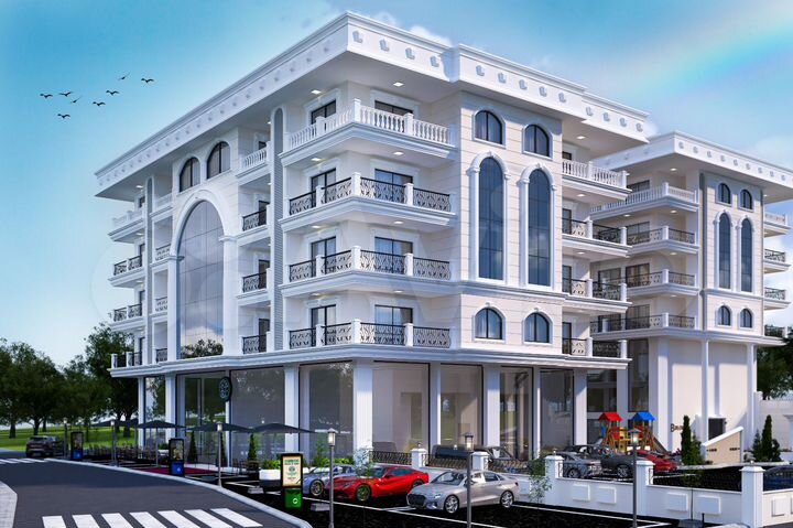 4-к. квартира, 140 м² (Турция)