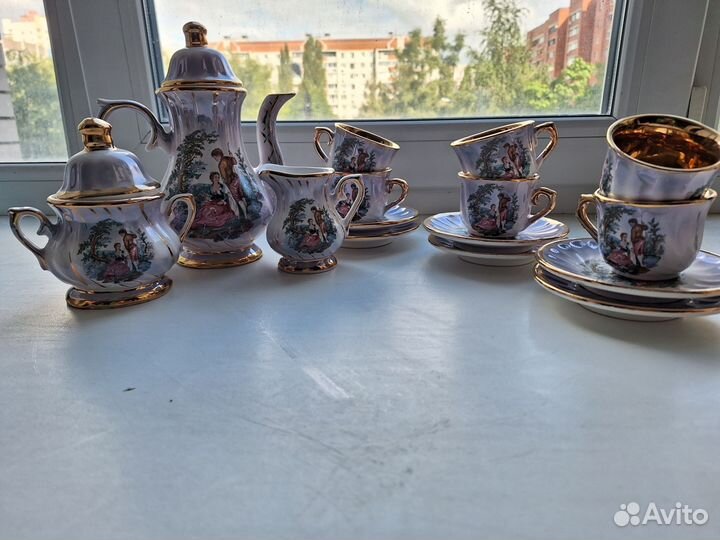 Кофейный сервиз новый