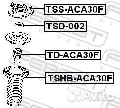 Опора амортизатора перед. TSS-ACA30F Febest