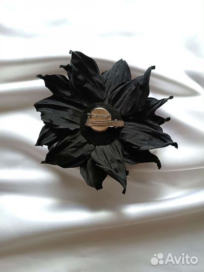 Брошь- цветок Георгин 18 см