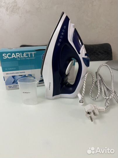 Новый утюг scarlett