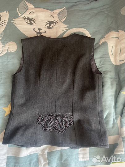 Жилет школьный для девочки 134